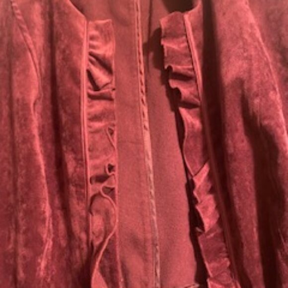 Vintage Velvet Style Coat - Picture 2 of 6